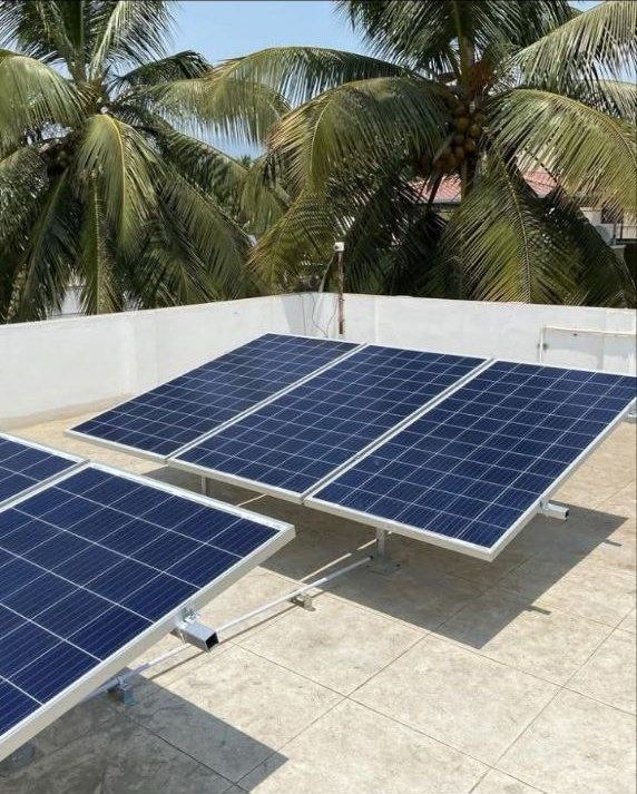 Photo of an inverter installation in Abuja
